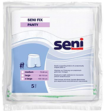 Inkontinenz-Fixierhöschen Seni Panty Netzhöschen (5 Stück) Größe Extra Large