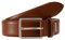 bugatti Herren 37600-0556 Gürtel, per pack Braun (cognac 70), 105|#105|#677 (Herstellergröße: 105)