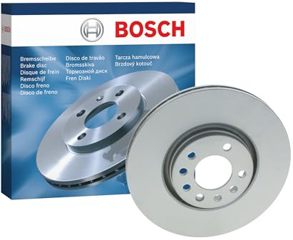 Bosch 986479113 Bremsscheibe - (Paar) | Belüftete, hochgekohlte Bremsscheibe - ECE-R90-zertifiziert - hohe Kühlleistung und zuverlässiger Korrosionsschutz