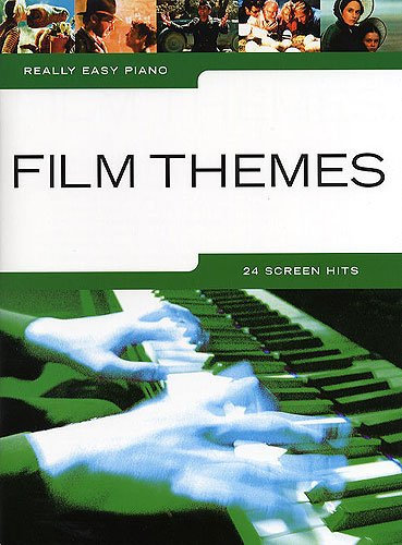Really easy Piano: FILM THEMES mit Bleistift -24 beliebte Filmmelodien sehr leicht gesetzt für Klavier u.a. aus DIE FABELHAFTE WELT DER AMELIE und andere - ideal für Anfänger und Wiedereinsteiger