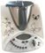 Aufkleber passend für den Thermomix TM31 Ranke Links- Schmetterling - Vinylfolie