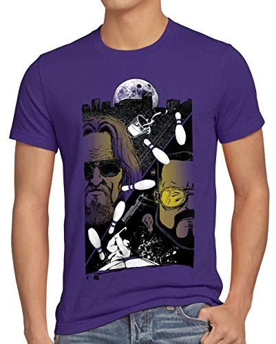 style3 The Dude T-Shirt Herren Lebowski Bowling Bowler Big Rude