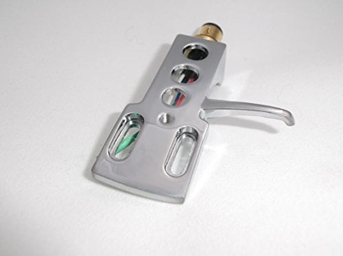 Miroir chromé plaqué Boitier Cartouche Support avec Or connecteurs pour Audio Technica T.92 USB, at LP120 USB, at LP1240 USB, at PL120 Bras DE Platine Vinyle