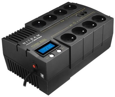 CyberPower Power Boxx Onduleur LCD 8 Prises 720 W Noir