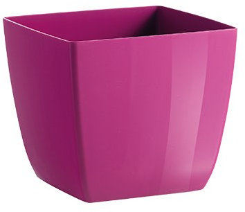 Herstera 09750 – Übertopf für Pflanzen 15 x 15 x 15 cm fuchsia