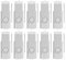 EASTBULL USB Stick 4GB 10 Stück USB-Sticks 2.0 Drehbar Speichersticks Drive Flash Laufwerk mit 10 Stück Seil,Weiß