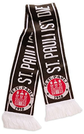 FC St. Pauli Einzige Möglichkeit Schal Fanschal Scarf (braun/weiß)