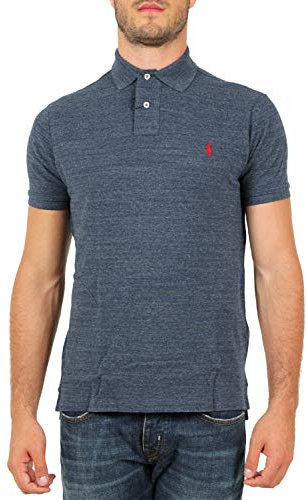Polo Ralph Lauren Polo in Piquet Slim-Fit Uomo Mod. 710666998 M