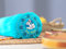 Soul Pillow Rolle 130x22cm | Seitenschläferkissen | Meditationskissen | Relax-Kissen | inkl. Bezug: blau