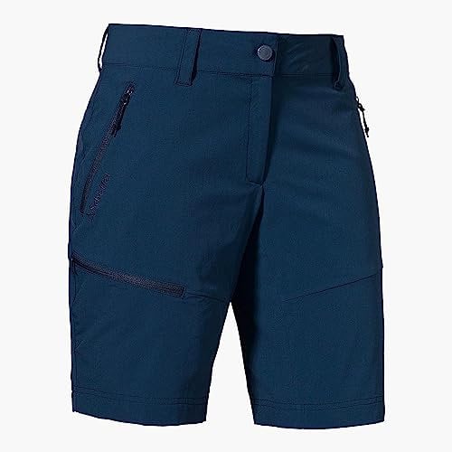 Schöffel Damen Shorts Toblach2, leichte und kühlende kurze Wanderhose mit elastischem Stoff, vielseitige Outdoor Hose mit optimaler Passform und praktischen Taschen, dress blues, 42