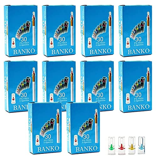 Pack de 300 filtres porte cigarettes Banko