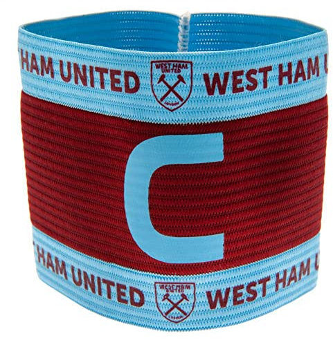 West Ham United FC - Armband für Herren/Damen Unisex (Einheitsgröße) (Rot/Blau)