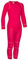 icefeld® - atmungsaktives Thermo-Unterwäsche Set für Kinder - warme Wäsche aus langärmligem Oberteil + Langer Unterhose: pink in Größe 134/140
