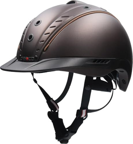 Casco Reithelm Mistrall-2 – Dunkelbraun – M-L (58-60cm) |