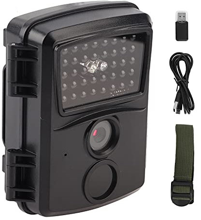 RiToEasysports Trail Camera,1080P 12MP High Definition Hunting Camera Infrared Camera Camcorder with Night Vision for Wildlife Monitoring Home Security
