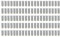 Eujgoov 100PCS Copper Wire Ferrule 10AWG Wire Ferrule Tinned Copper Crimp Connector Electrical Cable Pin Cord End Terminal for 6mm² Electrical Cable(EN6018)