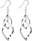 LEEQBCR 1 Paar Damen-Ohrhänger Sterling-Silber 925 lang Quast，Ohrhänger 925 Sterling Silber Damen Ohrschmuck, Silber