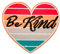 BPA Aufnäher Patches,Patches zum Aufbügeln,Bügel Patches,Flicken zum Aufbügeln-Be Kind