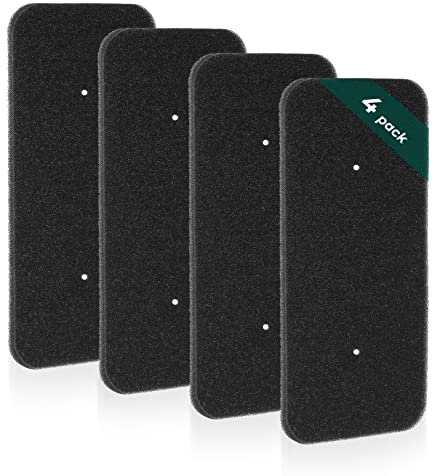 Antoble Filter für Hoover Candy 40006731 Schwammfilter Filtermatte Kondenstrockner | Trockner Wärmepumpentrockner Schaumfilter | 275 x 125 mm (4 Stk)
