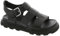 UGG Femme Sangle Capitelle Sandale Glissante, Noir, 41 EU