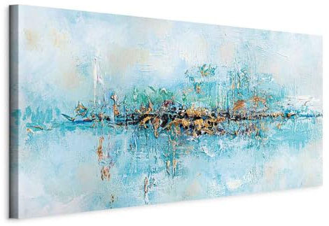 murando - Akustikbild Raumakustik Schalldämmung, 120x60 cm, 1-teilig, Büro | Verbessert Raumakustik, reduziert Hall, ideal fürs Büro oder Wohnzimmer, hochwertige Verarbeitung, schnelle Montage, stilvoll