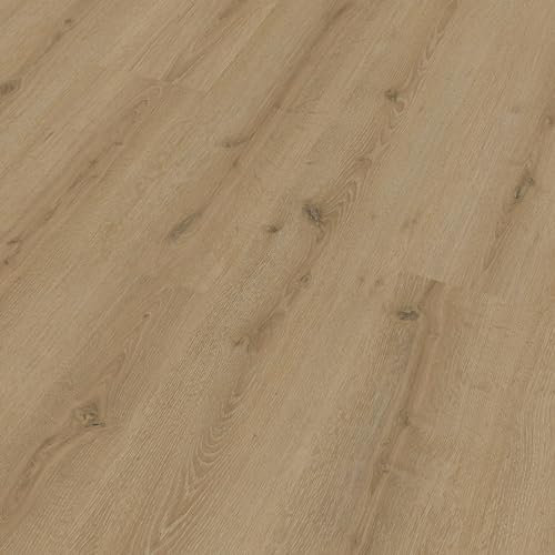 Meister Laminatboden MeisterDesign. Laminate LC 150 1288 x 198 x 8 mm 07120 Turmeiche Creme Porensynchron-Struktur