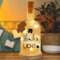 LED Flaschenlicht mit Spruch - Lucky Licht,Beleuchtete Flasche, Dekoflaschen mit Korken,Beste Freundin Geschenke,Mutmacher Geschenk für Freundin,Geburtstagsgeschenk für Freundin Frauen Schwester (A)