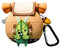 CaseGame Korok Hülle Kompatibel mit AirPods 4 mit aktiver Geräuschunterdrückung mit Schlüsselanhänger, 3D Cute Anime Cartoon Yahaha Weiches Silikon Lustig Stoßfest Case Cover