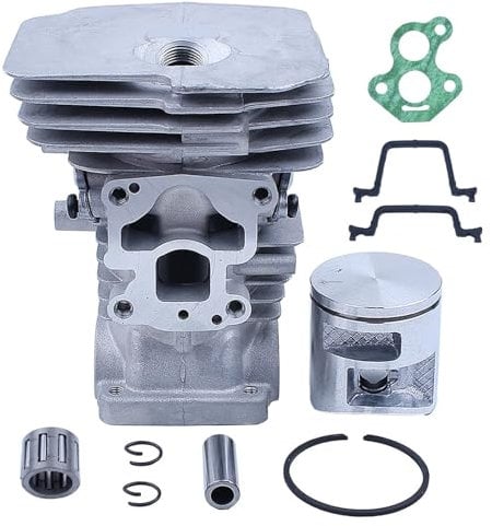 LALAL 41mm Cylinder Piston Gaskets Bearing Kit Fit for Husqvarna 435 440 440e Chainsaw Engine Motor Garden Tool Parts