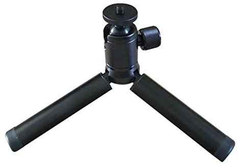 3D-Scanner, Tragbares leichte Mini-Tabletop-Stativ 0.7LB mit Kugelkopf for 3D-Kamera- und 3D-Scanner schwarz für kleine Objekte