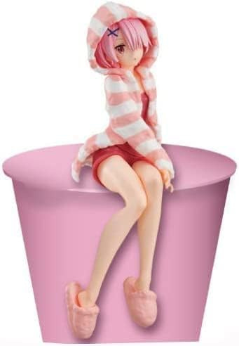 NFsgVCGJ Figurine Re ZERO Starting Life In Another World Rem Ram Anime Ram Rem Vêtements de maison Figurine d'action Jouets Modèle animé Ornements Statue Cadeau