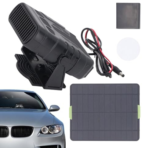 Solar-Windschutzscheiben-Defogger, Auto-Windschutzscheiben-Defogger, Auto-Windschutzscheiben-Ventilator, Schnelles Aufheizen, Auto-Wärmer, Auto-Gadgets