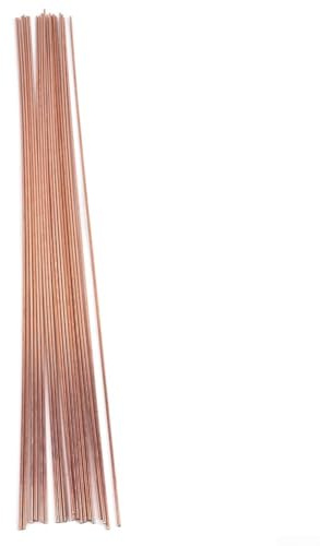 Bacchette per saldatura in bronzo fosforoso, diametro 2 mm, lunghezza 50 cm, 20 pezzi, filo di rame per elettrodi per brasatura per tubi in rame, CA e frigoriferi
