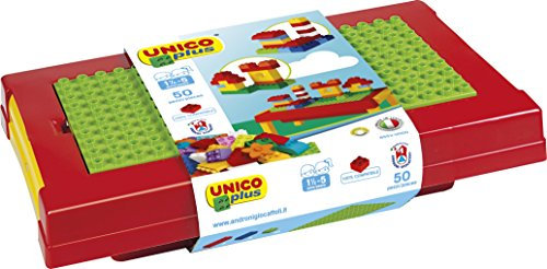 Mookie Folding Table with 58 Unico Bricks