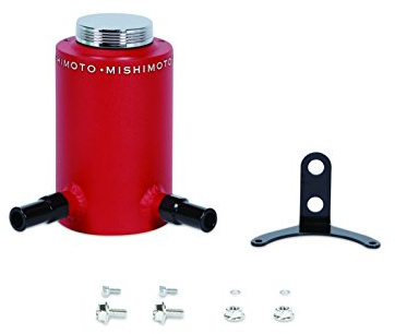 Mishimoto MMRT-PSAWRD Aluminum Power Steering Reservoir Tank Fits Red
