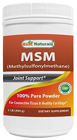 Best Naturals MSM (Methylsulfonylmethane) Pure Powder, 1 Lb