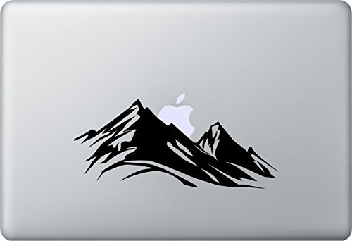 Mountains Aufkleber MacBook Air Pro Sticker Decal Apple (17 Zoll)
