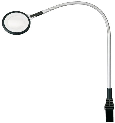 Waldmann Lupenleuchte Ring LED RLLQ 63 R dimmbar 6 dpt mit Schwanenhals