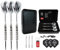 CUESOUL 95% Tungsten 26 Gramm Wolfram Stahl Spitze Darts Set -mit 1 Deluxe Dart Fall (CSTSTD028-26L)
