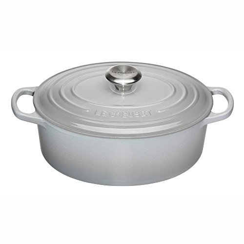 Le Creuset Cacerola Ovalada, Mist Grey, 31 cm