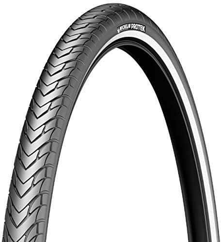 MICHELIN Fahrrad Reifen Protek // alle Größen, Ausführung:schwarz Reflex, Drahtreifen, Dimension:37-622 (28×1,40´´) 700×35C