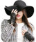 YISEVEN Damen Fingerlose Schaffell Lederhandschuhe Halbfinger Autofahrer-Handschuhe Winter Leder Geschenke, schwarz XXL