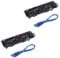 Ximimark 2Pcs Micro USB 18650 Battery Shield Expansion Board Wemos ESP32 V3 Cable Development Tool LED for Arduino and Raspberry Pi（with Cable）