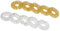 newgen medicals Akupressurring: 10er-Set Akupressur-Ringe zur Fingermassage, gold- und silberfarben (Massagering, Fingermassagering, Ring Arthrose)