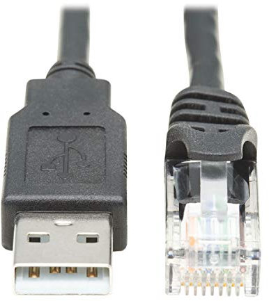 Tripp Lite U009-015-RJ45-X Konsolenkabel, USB-A auf RJ45, Cisco-kompatibel, M/4,6 m