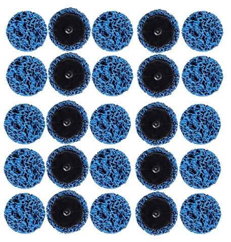 25 Pack Paint Stripping Disc 2 Inch Quick Change Easy Strip Discs Rust Remover Wheel for Strip Paint Removes Rust