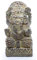 NaRoom Ganesha Skulptur Hinduismus Gottheit Figur ca. 15 cm klein Sockel Statue Elefant-Kopf Sitzend Deko Wohnbereich Naturmaterials Lavasand