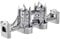 Piececool 3D Puzzle Metal London Tower Bridge Silver, Architecture Craft Model Kits for Adults to Build, 3D Puzzles Adult Teens for 304 Stainless Steel, Decoration, Collection, 65 Pieces