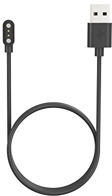 System-S Cavo USB 2.0 100 cm cavo di ricarica per Realme Watch 3 Smartwach in nero