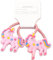 Einhorn Haargummis für klein Mädchen (2Stk/ 1paar) Elastischer Haargummi mit Bunt Cartoon für Kinder - Zopfgummi Haarschmuck mädchen - Unicorn Hair Ties/Ponytail bands 2pcs-1 pair (Rosa C)